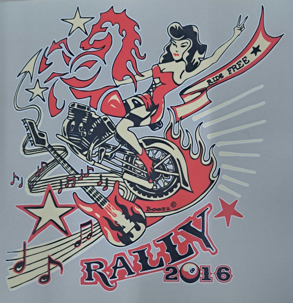 HDCT Rally 2016 Transfer Print