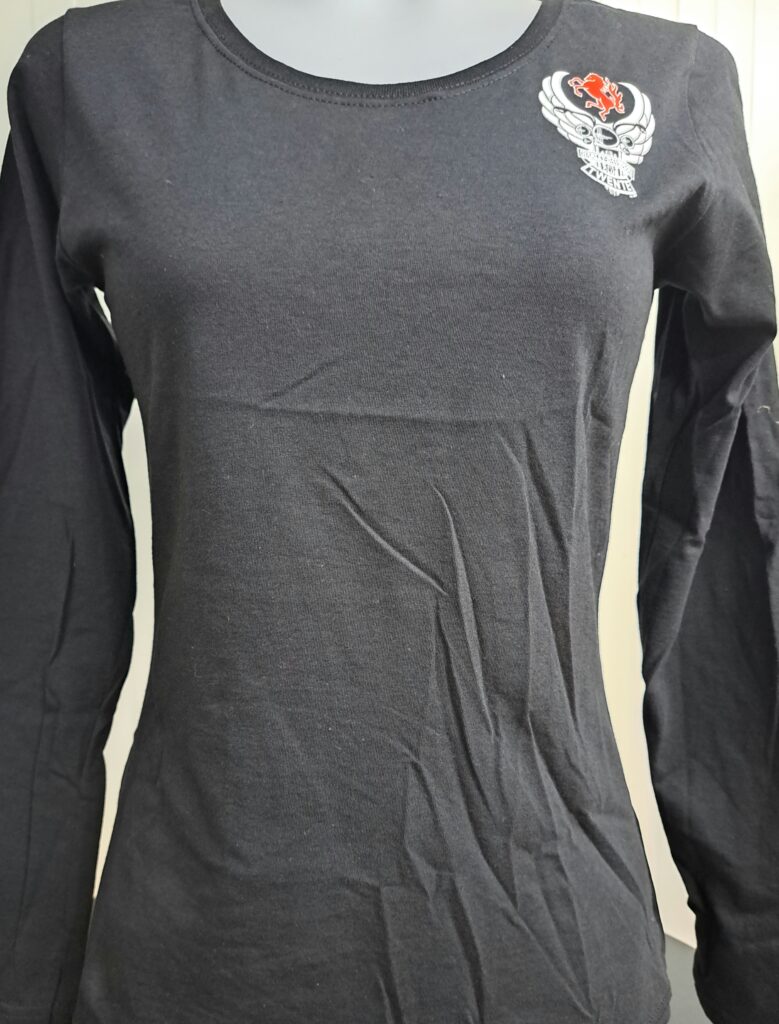 HDCT Shirt Lange Mouw (dames/zwart)