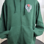 HDCT Zipped Vest Met Hoody (groen)